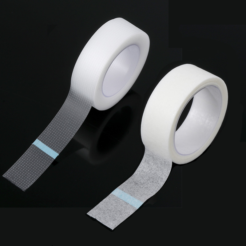 

3Pcs Breathable Easy to Tear Tape/White Silk Paper Under Patches Eyelash Extension Supply Eyelash Extension Tape Dropshi