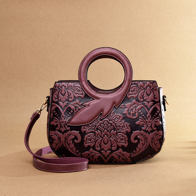 

Middle-aged Women's Bag Mommy Bag New Style Shoulder Messenger, Black