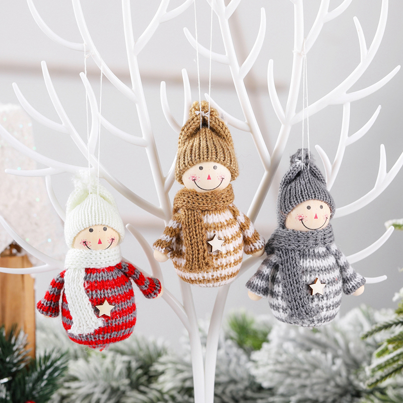 

New Year Gift Cute Christmas Angel Doll Xmas Tree Ornament Deco Christmas Decoration for Home