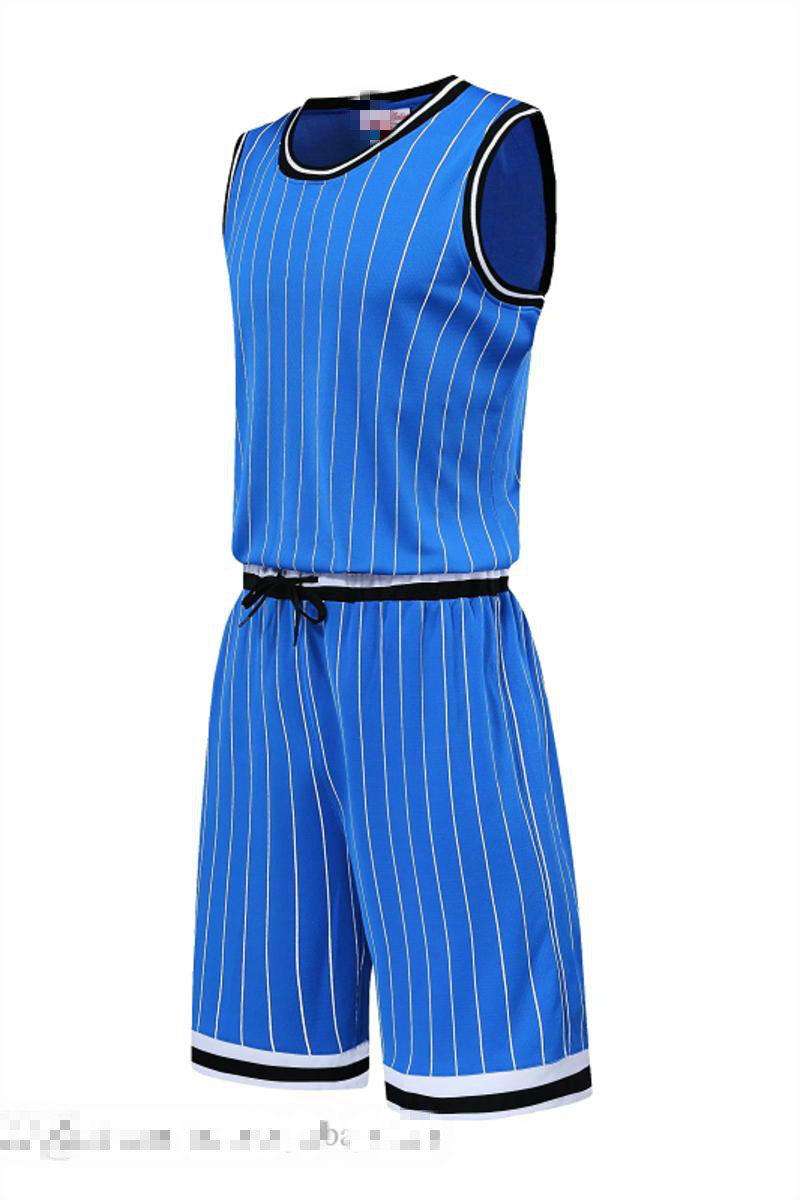 

44152 Shop Basketball Jerseys Customized Basketball apparel Sets With Shorts clothing Uniforms kits Sports Design Mens Basketball A47-03, Blue
