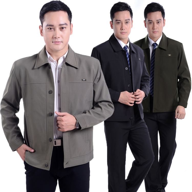 

Spring special jacket men's spring and autumn men's middle-aged turtleneck mens coats and jackets