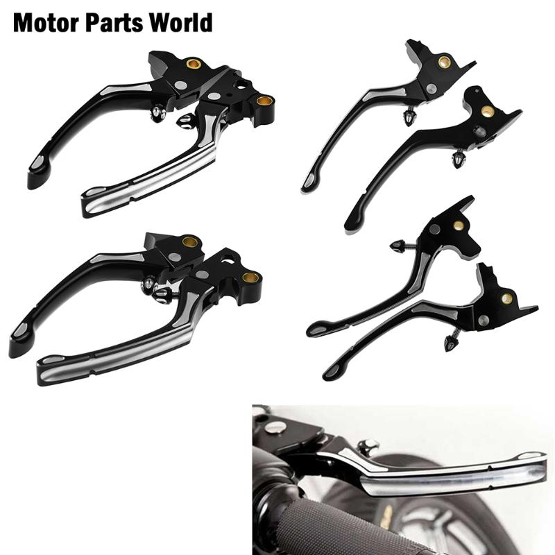 

Motorcycle Regulator Clutch Brake Lever Aluminum For Touring Road King Street Glide Dyna Softail Sportster XL883 XL1200