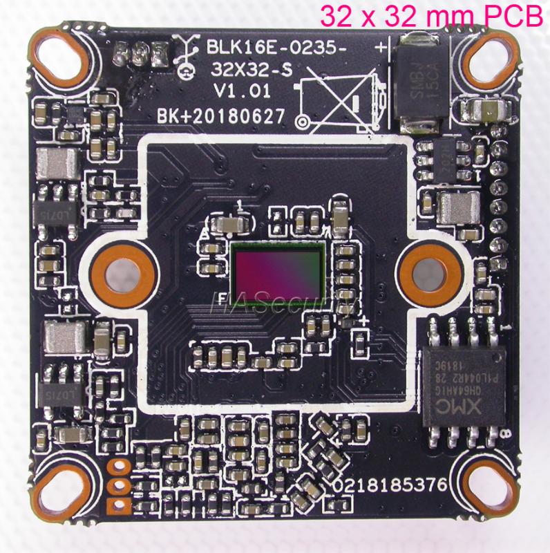

H.265 / H.264 IPC (1080P) 1/2.7" SmartSens SC2235 CMOS image sensor + Hi3516E CCTV IP camera PCB board module (optional parts