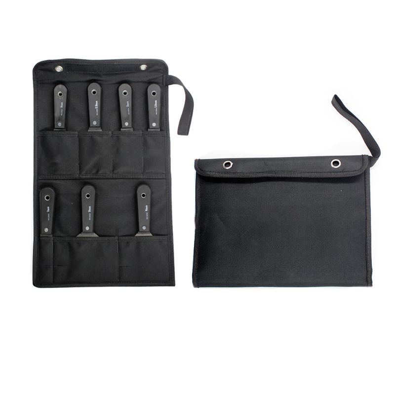 

7 Pcs Portable Drywall Scrapers Blade Putty Knife Wall Shovel Carbon Steel Tool