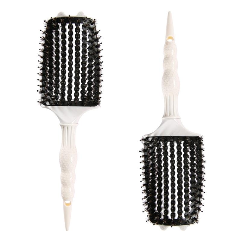 

Hair Scalp Massage Relaxation Comb Hairbrush Bristle Comb Salon Hairdressing Styling Relax Tools Big Bend