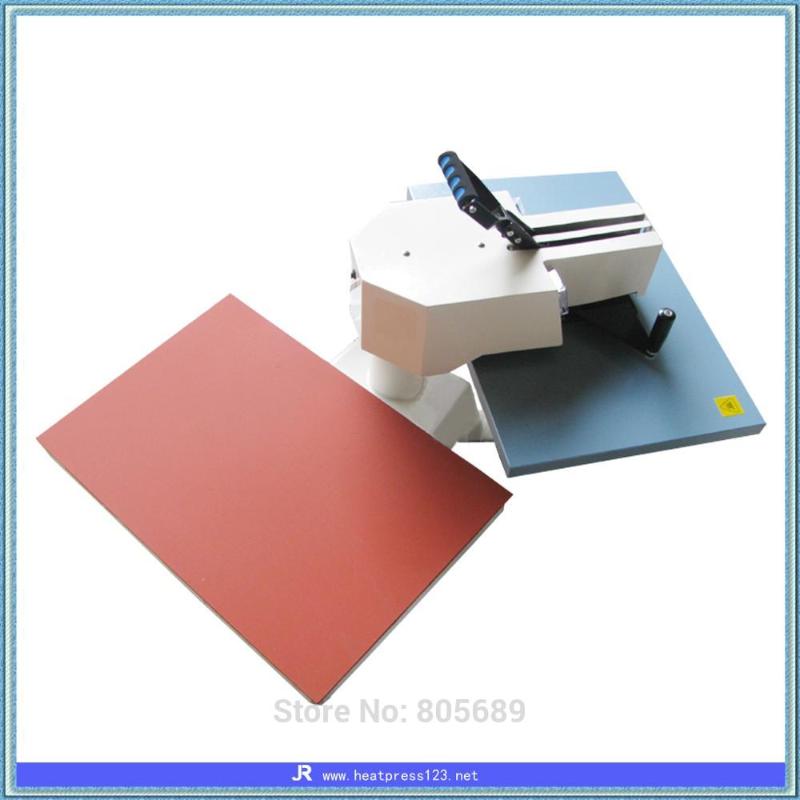 

Large Format High Pressure Single Station Manual Heat Press Machine