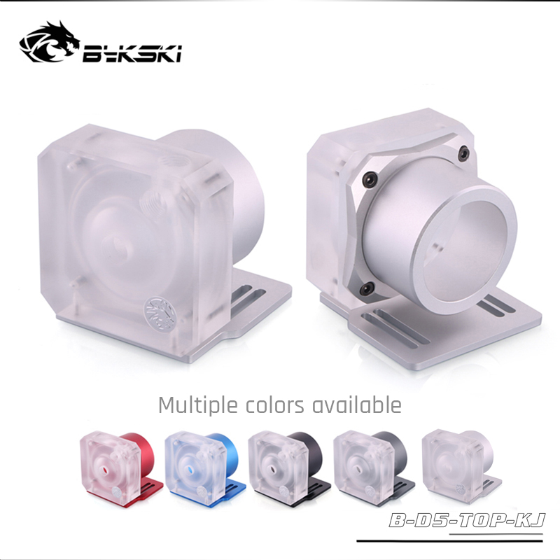 

Bykski B-D5-TOP-KJ D5 Pump Armor Kit , G1/4 Acrylic Top & Aluminum Alloy Bracket , Compatible With Bykski And Laing D5 Pump