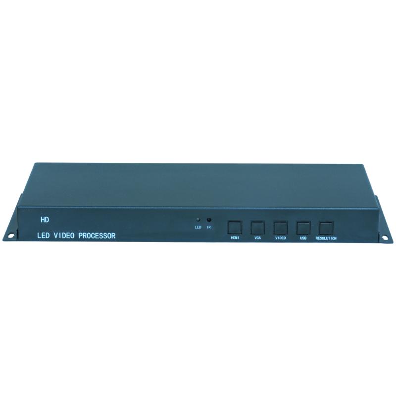 

TK-100 LED video processor,easy to control,the resolution up to 1920x1080@60HZ, LED video controller