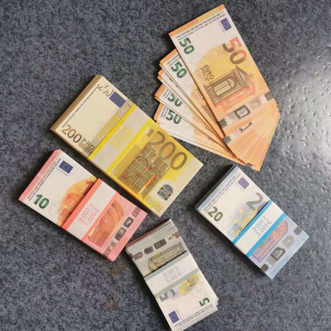 

Best Quality Prop euro money billet 10 20 50 100 Euro money billet euro 20 play money
