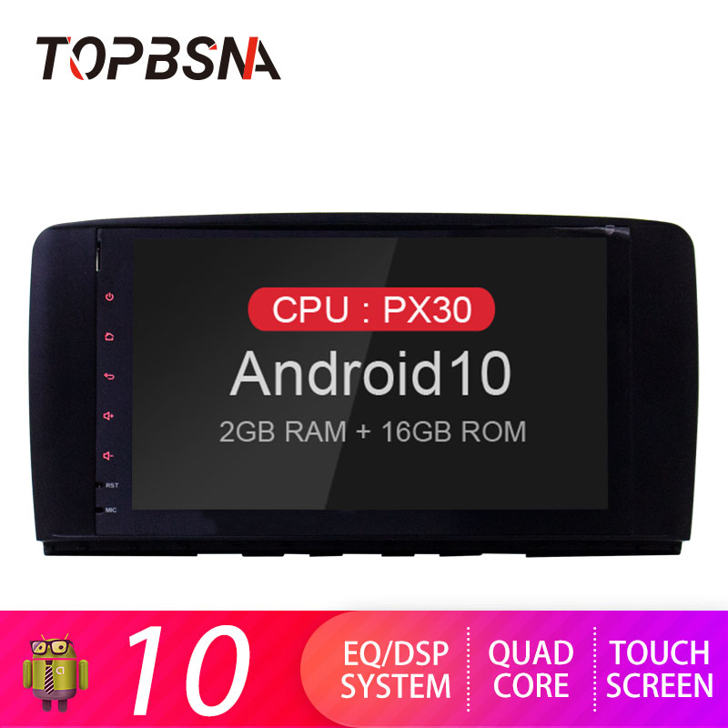 

TOPBSNA Android 10 Car DVD Player For R Class W251 R280 R300 R320 R350 WIFI GPS Navi 2 Din Car Radio Stereo Video