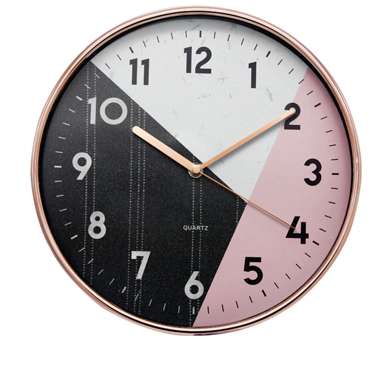 

Clocks Wall Clocks Living Room Home Silent Clock Bedroom Modern Minimalist Quartz Clock Free Punching Does Not Hurt The