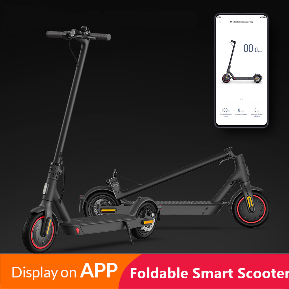 

EU US Stock No Tax APP Control Folding Electric Scooters 8.5 Inch Two Wheel Electric Bike Scooter 7 Days Delivery Fordable Electric Bicycle, Black