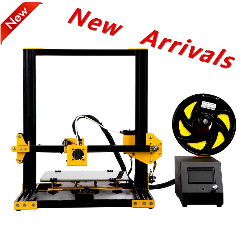 

Sunhokey 3D Printer 2020 Plus size high precision Aluminum Metal Frame Kit Sunhokey S1 ( 1Roll Filament & SD Card as gift