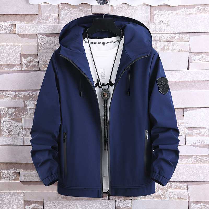 

Winter Windbreaker Jacket Men Black Hooded Mens Bomber Jacket Casual Side Pocket Mens Hoodies Jackets Male Chamarras Para Hombre, Grey