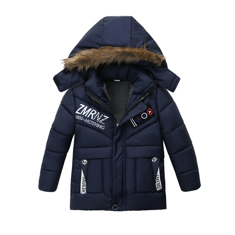 

Children Jacket Winter Warm 2- 5 Y Boys Dinosau Outerwear Girls Cartoon Spring Coat Baby Kids Hooded Coat Clothing Child Vest, Zmr navy blue
