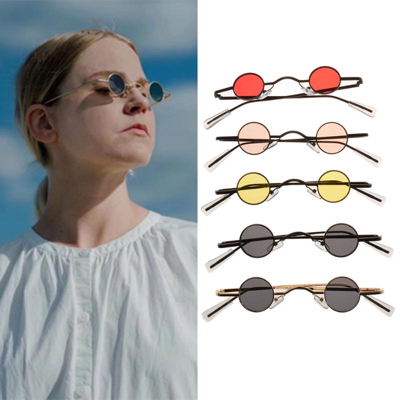 

Sunglasses Retro Punk Style Round Polarized Men Women Brand Designer Metal Frame High Quality Sun Glasses UV400