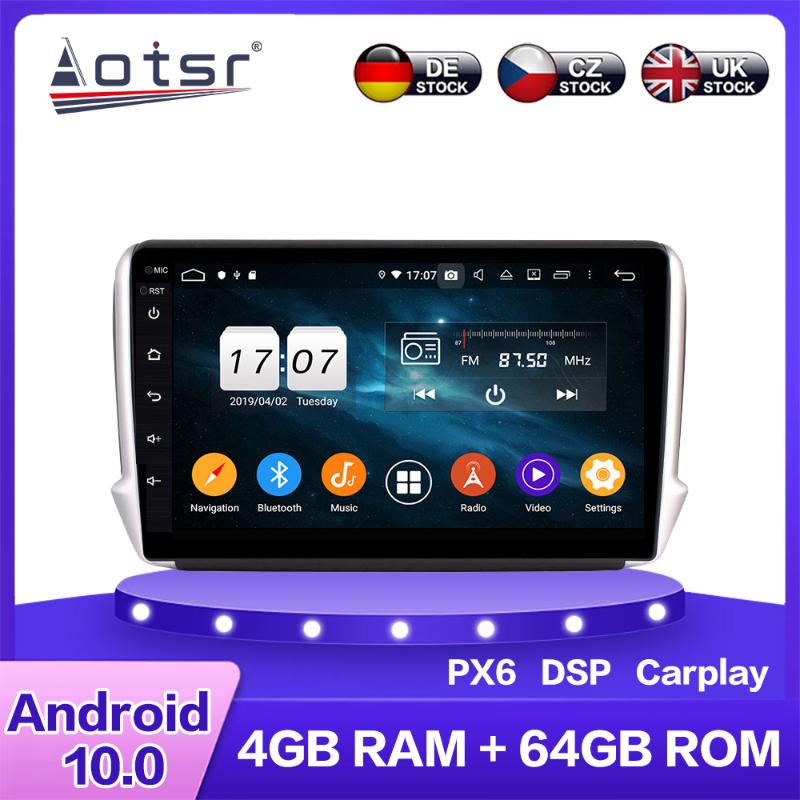 

For 2008 2010 + Android 10.0 Car Multimedia DVD Player 4+64GB Auto GPS Navigation Stereo IPS Radio DSP Carplay WIFI BT car dvd