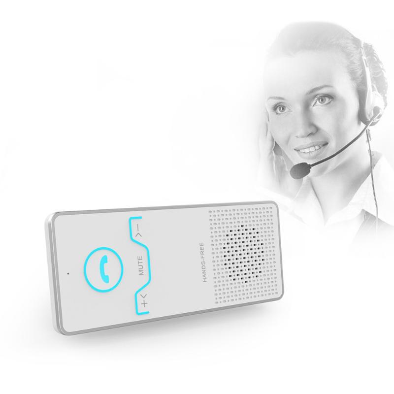 

Bluetooth Ear Kit Sun Visor Car Wireless Built-In DSP Noise Reduction Stereo Handsfree CSR Bluetooth chip V4.0+EDR #YL1