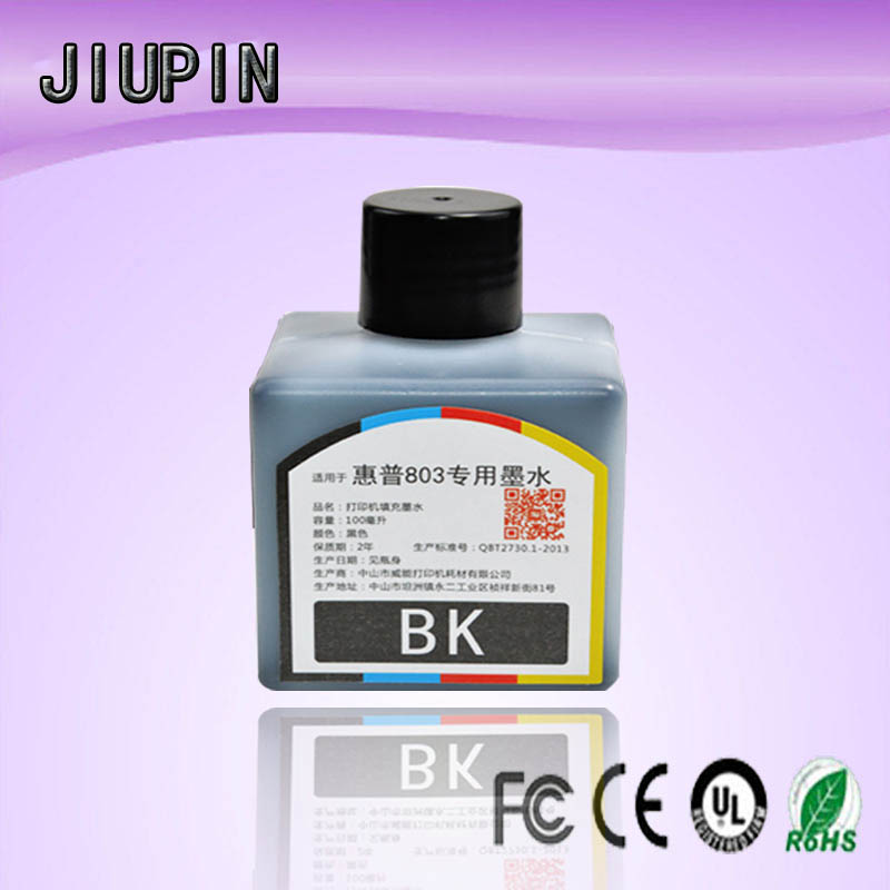 

JIUPIN Compatible 100ml color dye ink replenishment kit for 803 1111 2131 2132 1112 2621 2622 2623 2628 printer