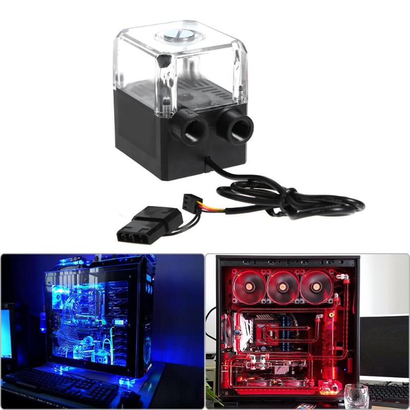 

130ml Water Tank MTB-YT300 300L/h G1/4 Thread 12V DC 1.2A Silent Computer Water Cooling Circulating Pump for PC Cooling