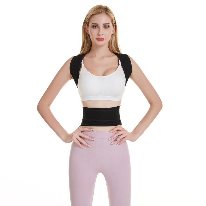 

Posture Corrector Adjustable Back Support Shoulder Back Posture Correction Brace Spine Postural Corrector Health Fixer Tape