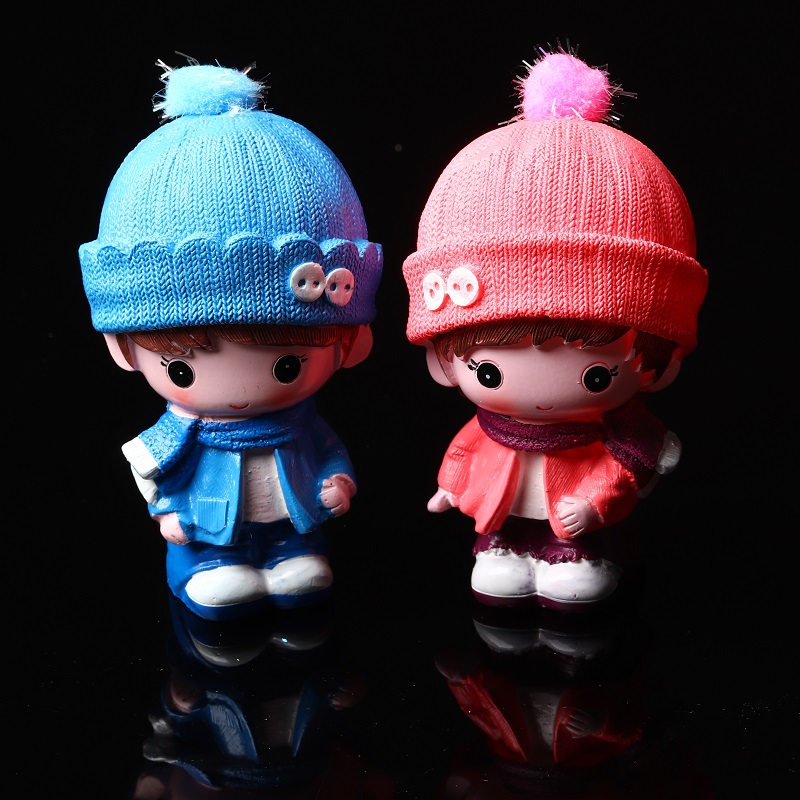 

1Pair Modern Home Decoration Cute Doll Decoration Family Home Accessories Fashion Small DIYgift