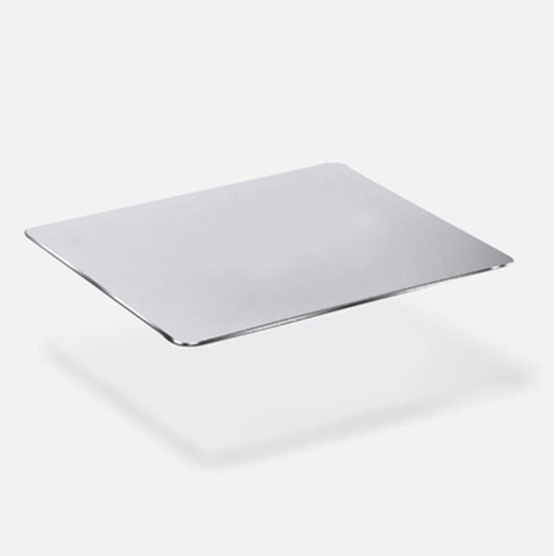 

1 Pcs Slim Sleek Anti-Slip Mouse Pad Aluminum Alloy Computer Gaming Mouse Pads Waterproof Medium Mousepad tapis de souris Laptop