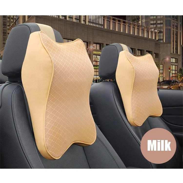 

Car Neck Pillow Adjustable Head Restraint 3D Memory Foam Auto Headrest Travel Pillow Neck Support Holder Car Interior Supplies