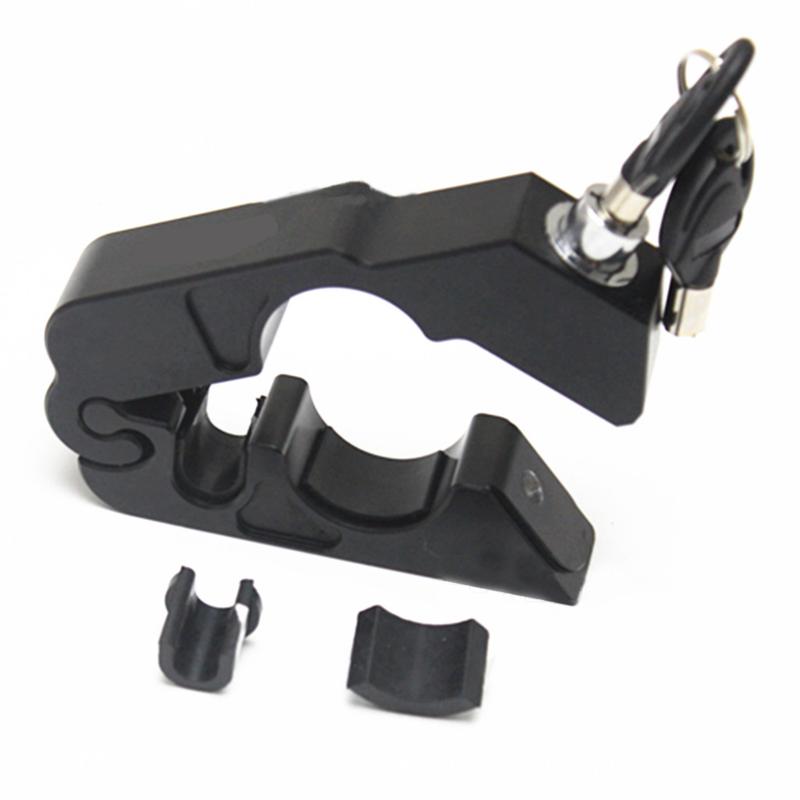 

Universal Aluminum Handle Grip Security Safety Locks Handlebar Handset Brake Lever Lock Fit Scooters Motorcycles