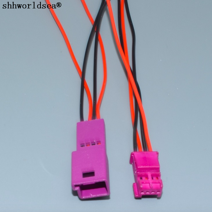 

shhworldsea 4pin chassis multicolor atmosphere lamp male and female plug for x1 740 760 530 520 528 g38 car