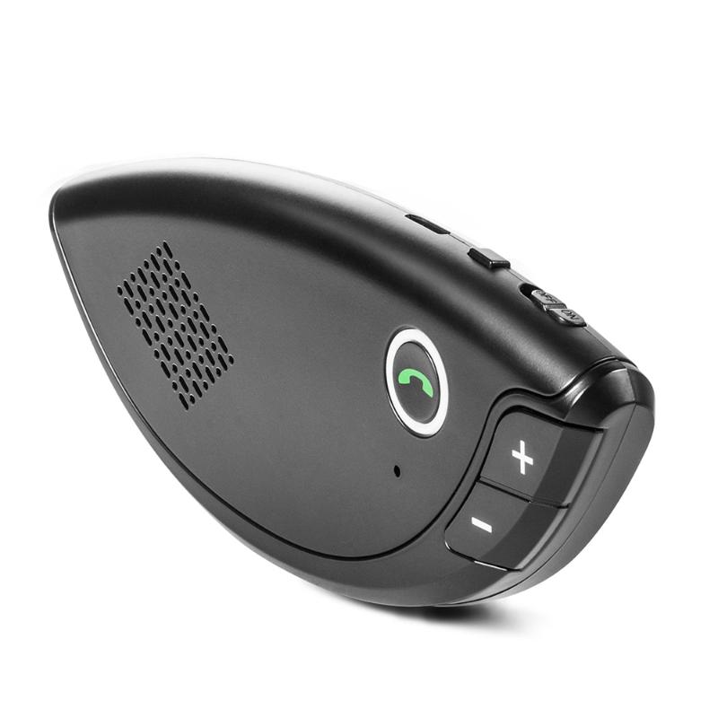 

Car Audio Music Player Bluetooth Speakerphone Handsfree Voice Broadcast Sun Visor Wireless Hands-free Bluetooth Car Kit