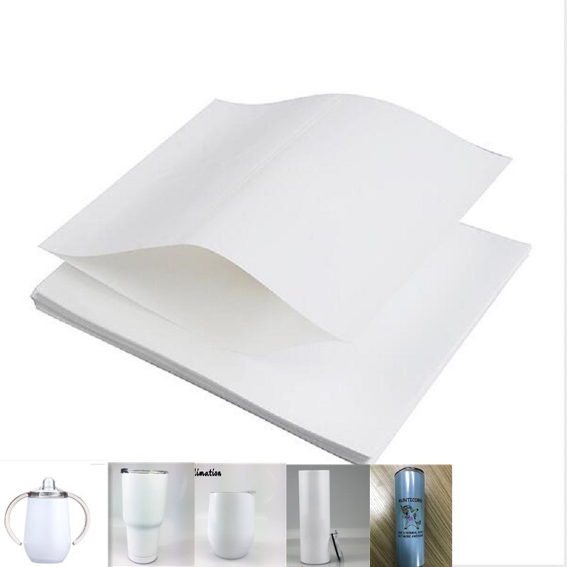 

100pcs Lot Sublimation Accessory Shrink Wrap for DIY blank Bottles Heat Shrinkage Film Thermal Transfer Tumbler Shrinking Wrapping 5 Size