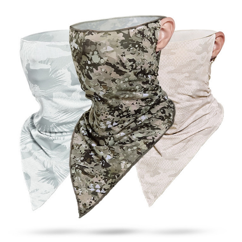 

New Men Hiking Scarf Sunscreen Ice Riding Face Masks Outdoor Bicycle Motorcycle Magic Headscarf Cycling Breathable Cool Bandanas, A1