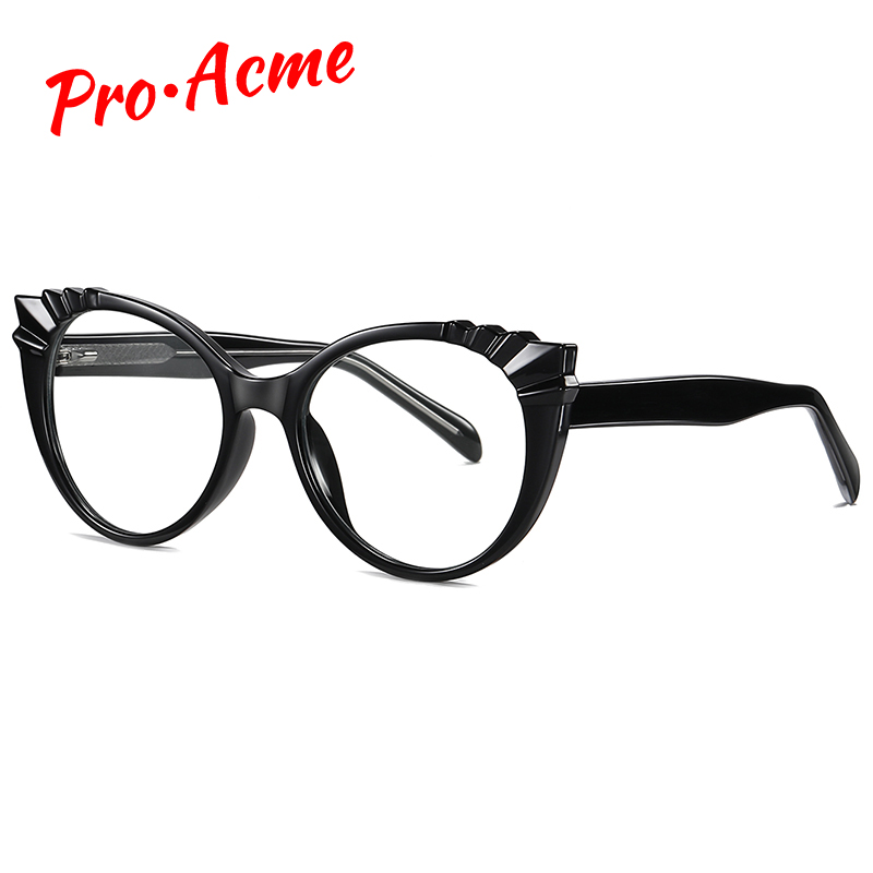 

Pro Acme TR90 Flexible Frame Anti Blue Light Blocking Glasses for Women Cat Eye Computer Gaming Glasses Spectacles UV400 PC1710