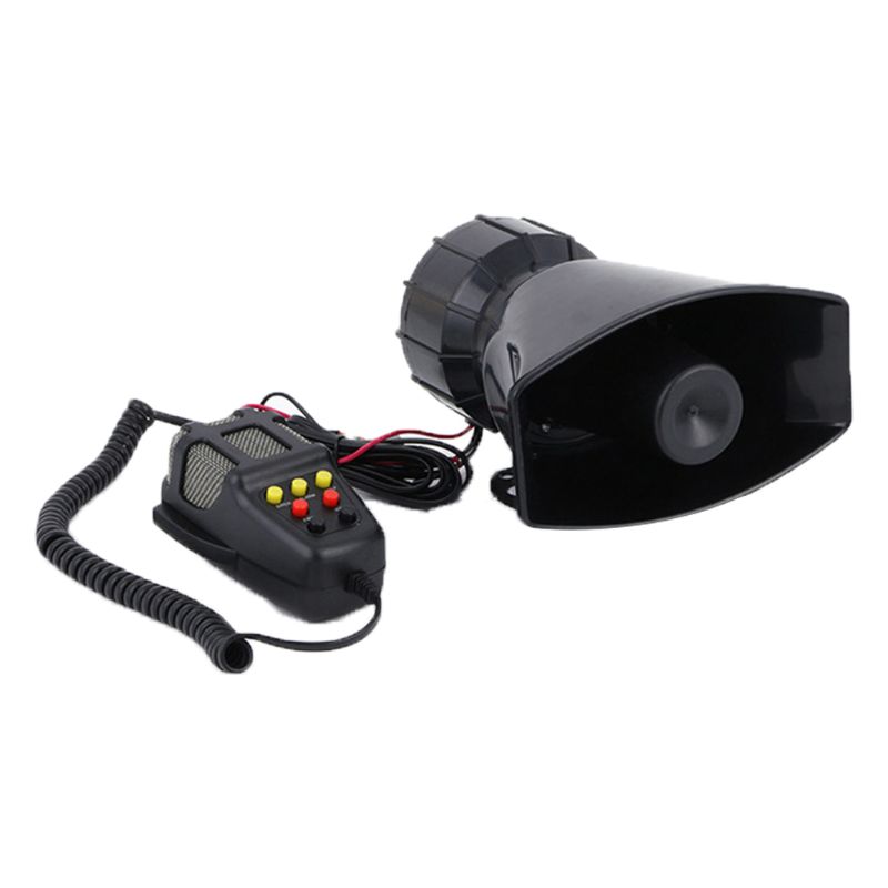 

1Set Tone Sound Car Emergency Siren Horn Emergency Hooter 12V 100W G99F