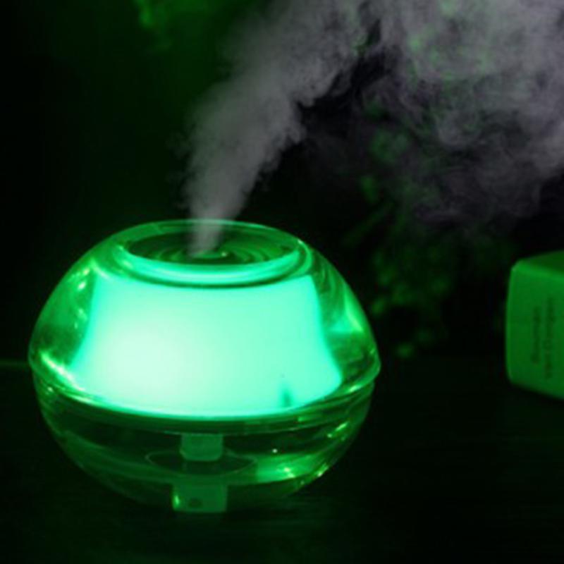 

Crystal LED Light Car Humidifier Cool Mist Maker Air Purifier Aroma Diffuser