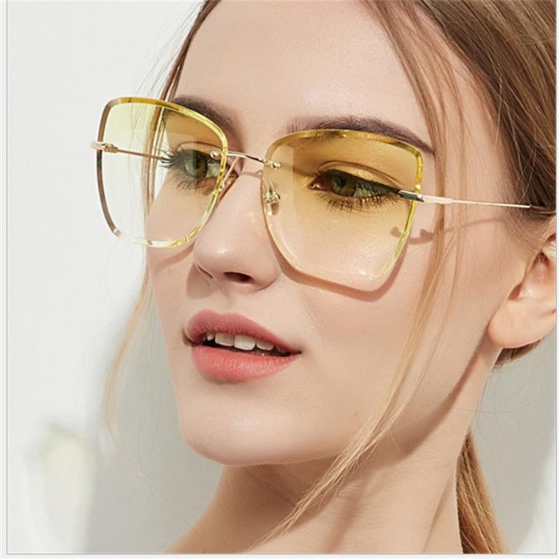 

Sunglasses Fashion Women Retro Glasses Borderless