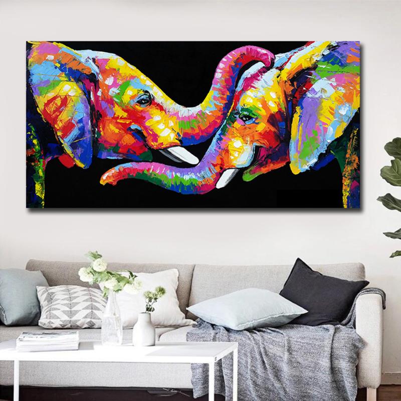 

5D Diamond painting Animal Abstract Elephant Pictures DIY Diamond embroidery Mosaic Poster art Decoration Painting