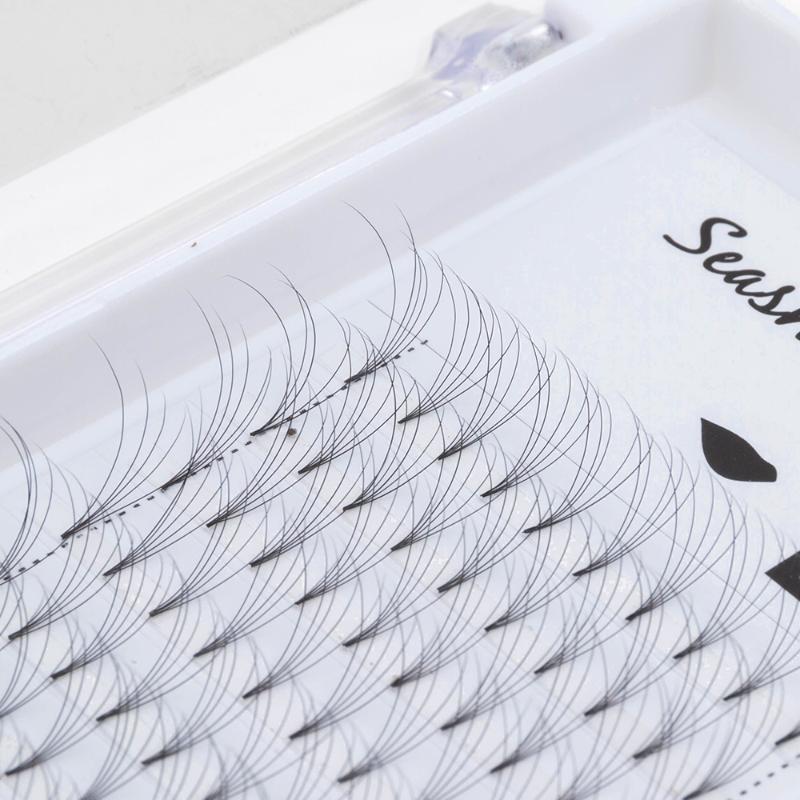 

Seashine Russian Volume Lash Extension Short Stem Premade Fans Eyelashes Extension Supplies Premade Volume Fans Lash