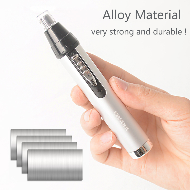 

Nose Hair Trimmer Rechargeable Men Shaver Electric Hair Removal Safe nose ear clipper razor epilator women