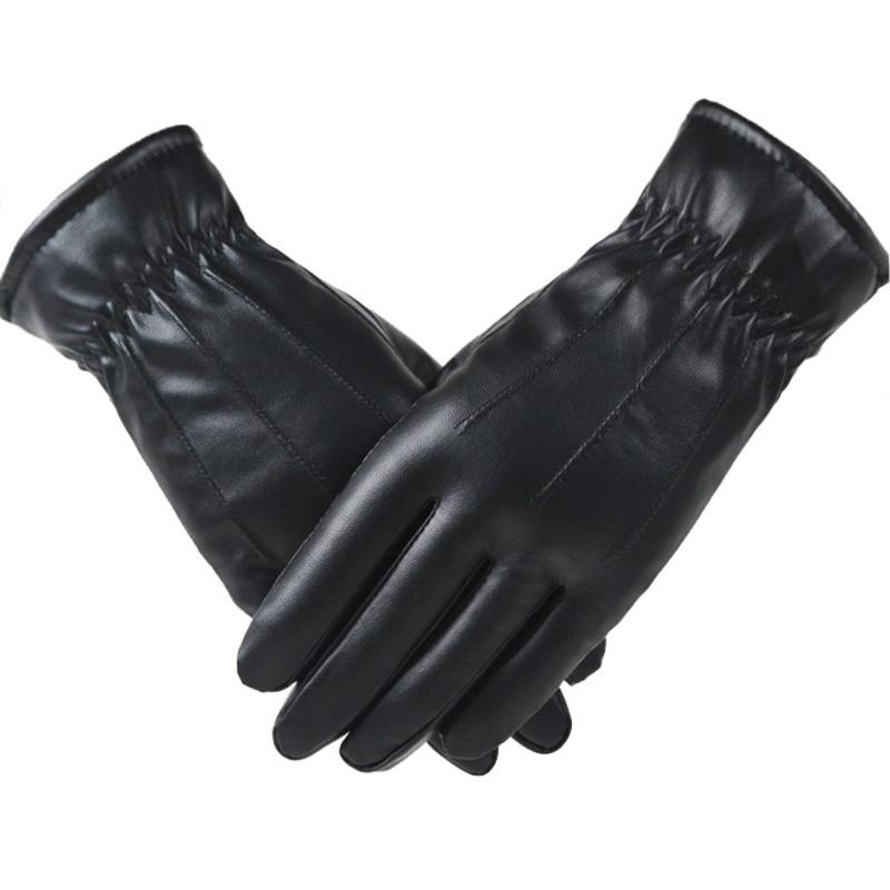 

Fashion Ladies Plus Velvet Thick Gloves Outdoor Riding Running Driving Mittens High Quality Fashion Warm Touch Screen Glove