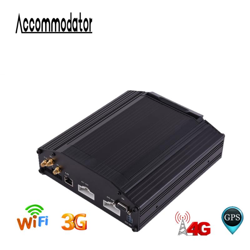 

H.264 AHD 720P GPS WiFi 3G 4G 8 Channels MDVR HDD SD Card Mobile DVR for Vehicle Car Trailer Truck Taxi School Bus