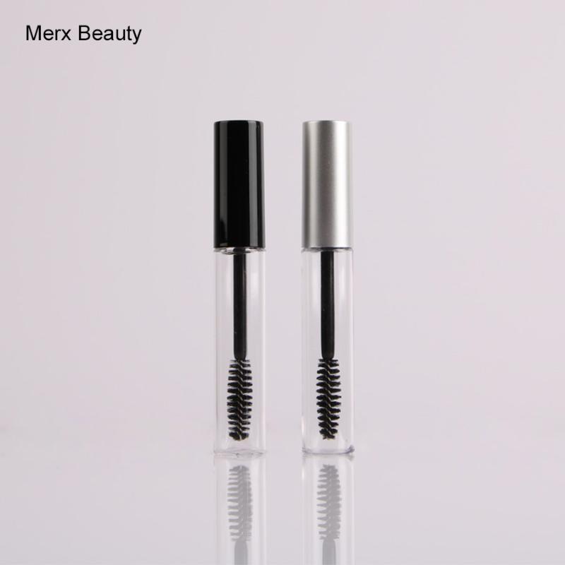 

1pcs/lot,10ml Empty mascara Bottle/tube/container round shape in clear color, Cosmetic Mascara Packaging