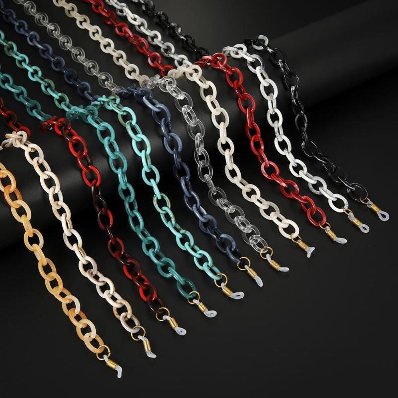 

Sunglasses Frames Skyrim Oval Acrylic Glasses Chain For Women Traveling Reading Chains Holder Lanyard Eyeglasses Cord Neck Strap Rope