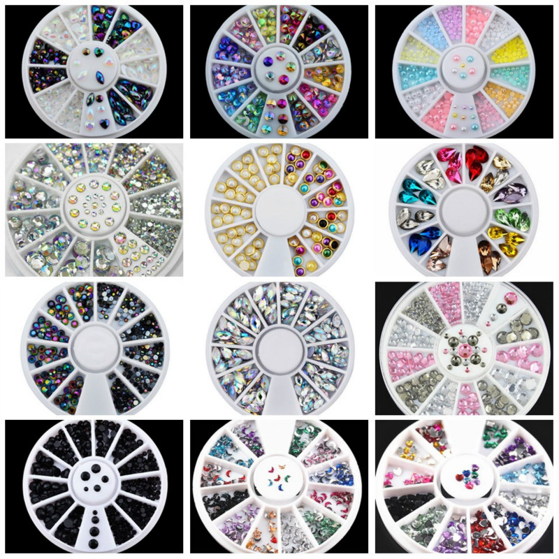 

Delicate Ornament Round Ultrathin Sequins Colorful Nail Art Glitter Tips UV Gel 3D Nail Decoration Manicure Accessorie 2020 NEW