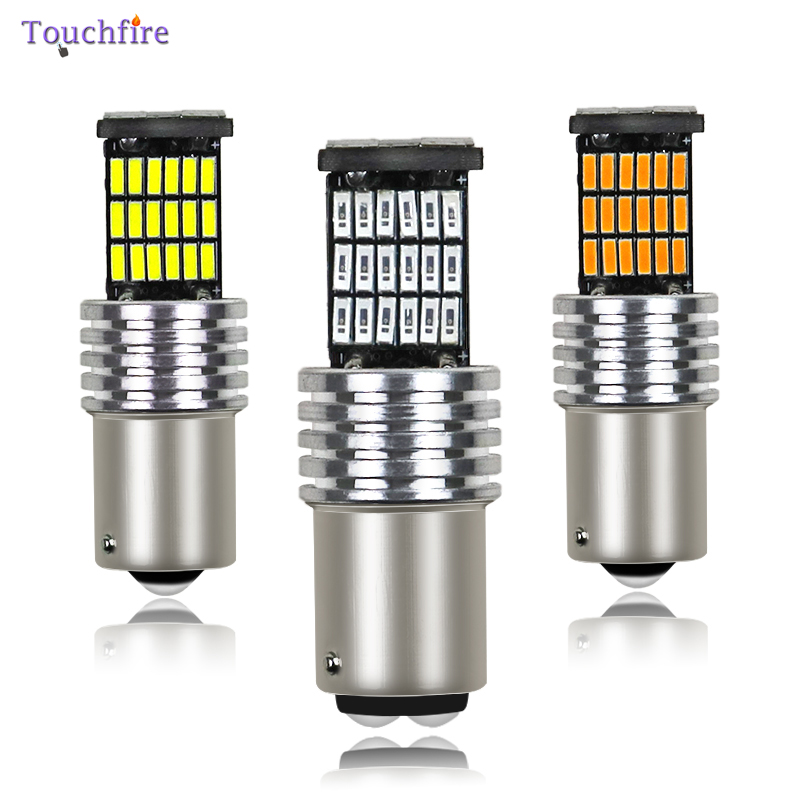 

2pcs LED Car Bulb 1156 1157 BA15S BAY15D T20 7443 3157 P21W 5W Canbus 12V Brake Auto Signal Lamp DRL 40SMD, As pic