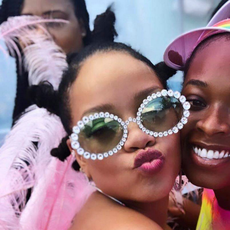 

gner Sunglasses Women Oval Luxury Diamond Vintage sun galsses Female trending 2020 shades for women FML