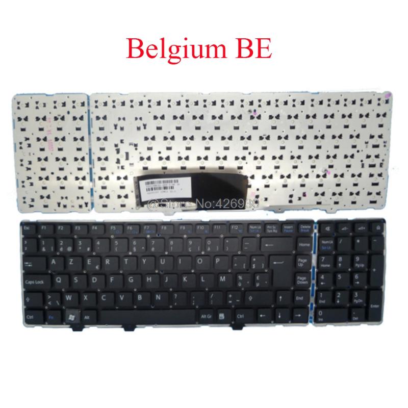 

Laptop BE FR IT SW UK Keyboard For For VAIO VGN-AW Belgium French Italy Swiss United Kingdom UK black without frame new