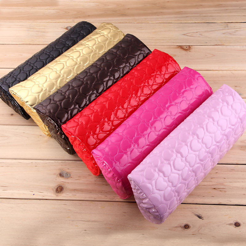 

Nail Art Pillow for Manicure Hand Arm Rest Pillow Cushion PU Leather Holder Soft Manicure Nail Tool Equipment