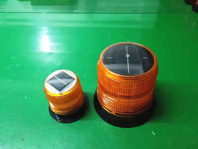 

Larger LED Solar waterproof Flash Warning Light Ceiling strobe light with Strong magnetic traffic lighthouse road Beacon